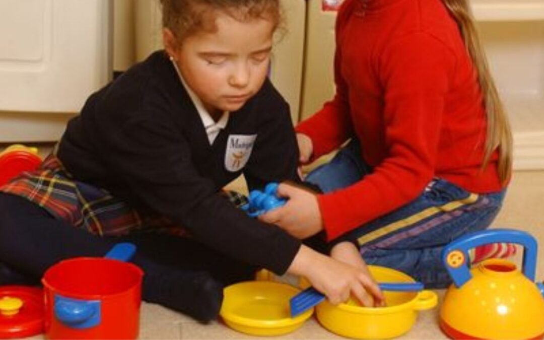 Blind kids training